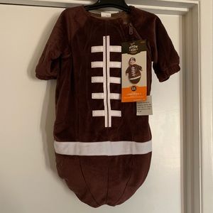 Baby football bunting Halloween costume with hat